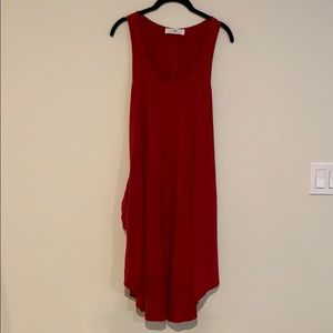 *$10 SALE* Comfy Red Tank Dress w/ pockets